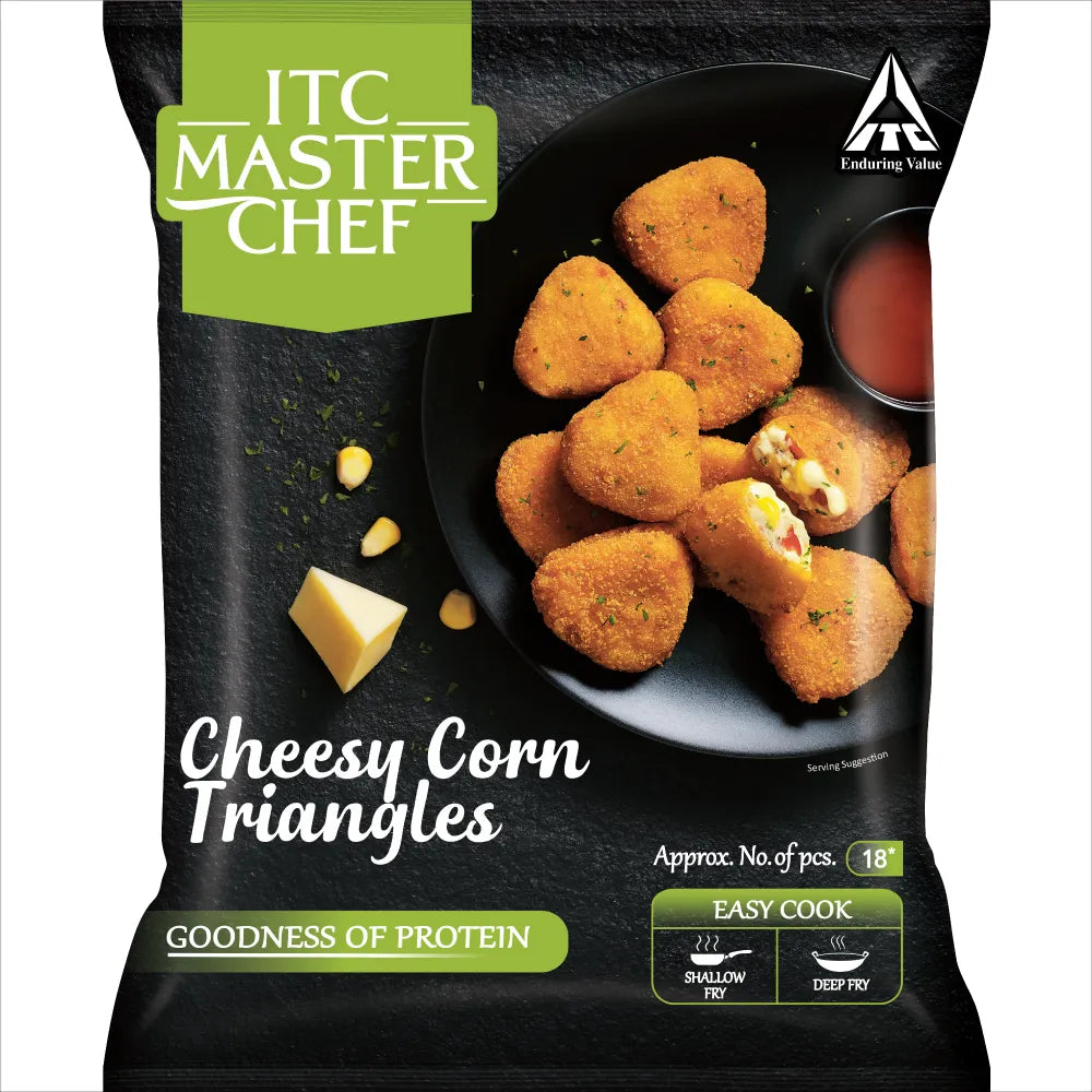 ITC Cheesy Corn Triangles [320 Gms]
