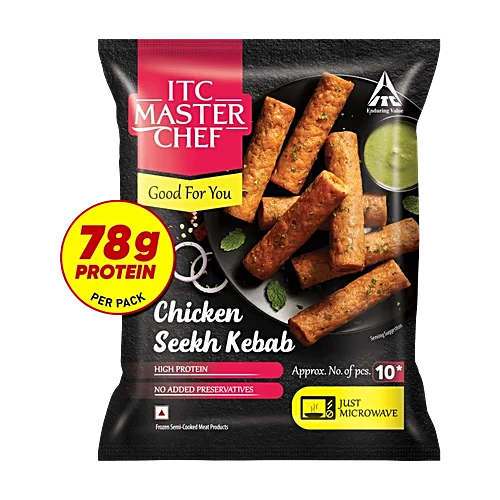 ITC Chicken Seekh Kebab [500 Gms]