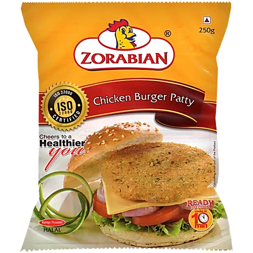 Zorabian Chicken Burger Patty [250 Gms]