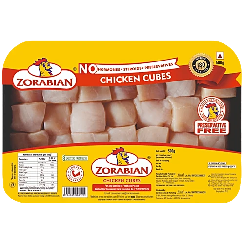Zorabian Chicken Cubes [500 Gms]