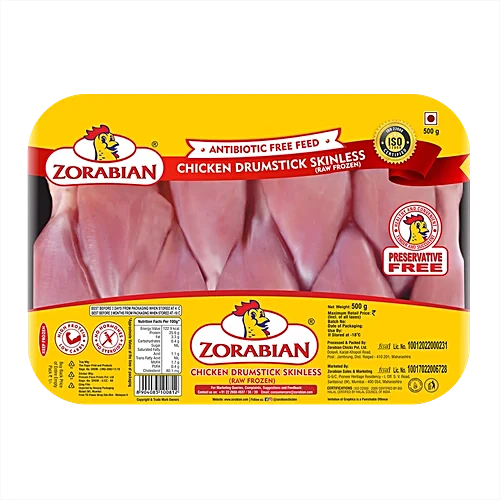Zorabian Chicken Drumsticks Skinless [500 Gms]