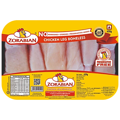 Zorabian Chicken Leg Boneless [450 Gms]