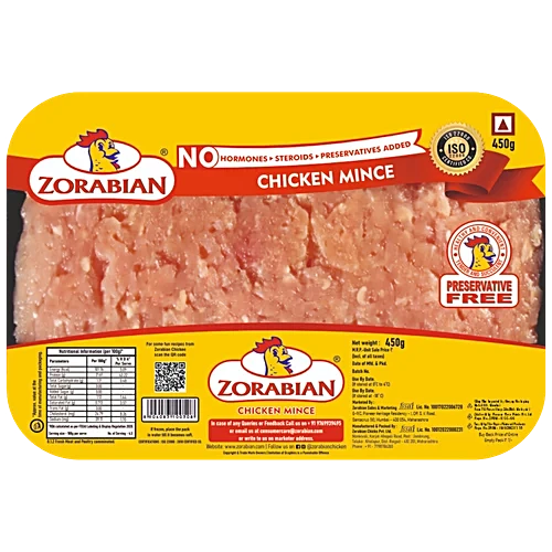 Zorabian Chicken Mince [450 Gms]