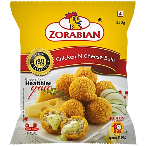 Zorabian Chicken N Cheese Balls [250 Gms]