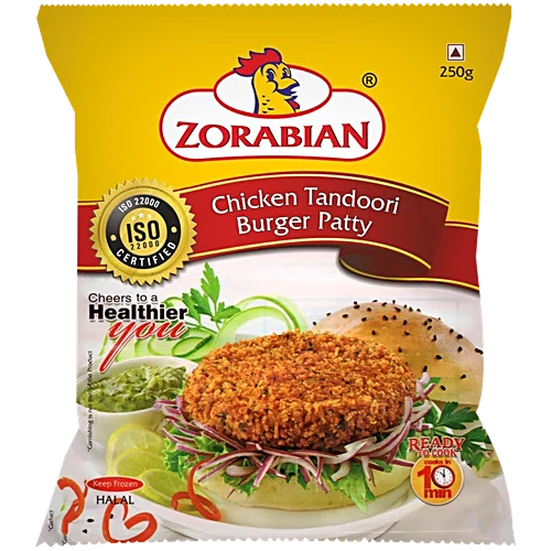 Zorabian Chicken Tandoori Burger Patty [250 Gms]